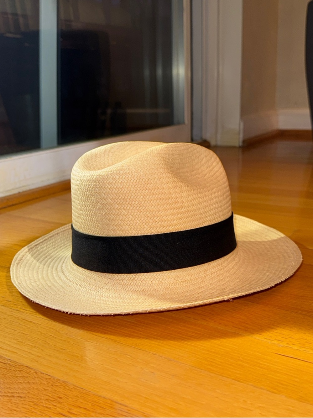 Guanabana Classic Men’s Straw Hat in Natural with Black Band